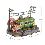 Cherry Blossom Journey Station | 3D Puzzle
