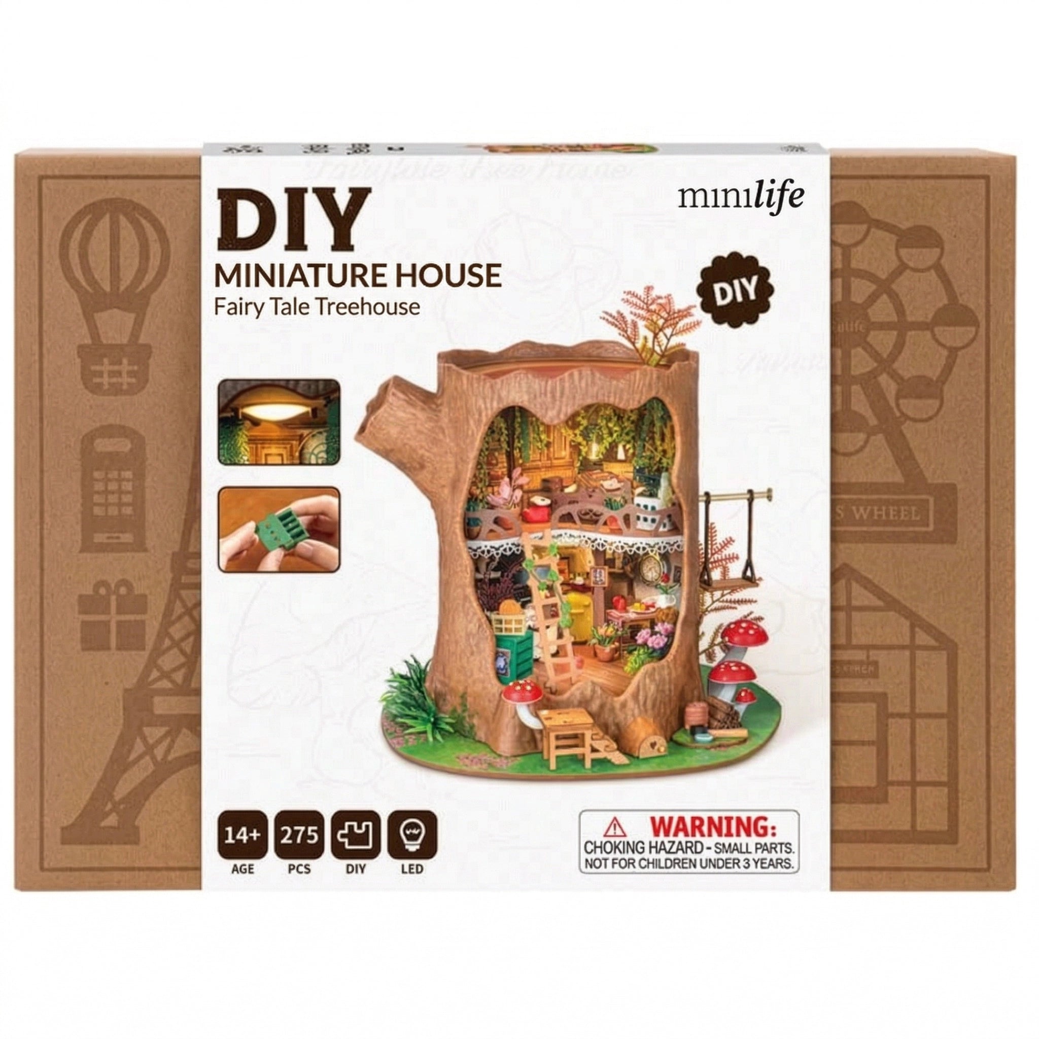 Fairy Tale Treehouse | Miniature House DIY