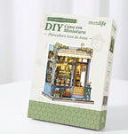 Anna’s Blue Flower Shop | Miniature House DIY