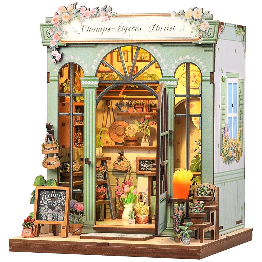 Champs-Élysées Flower Shop | Miniature House DIY