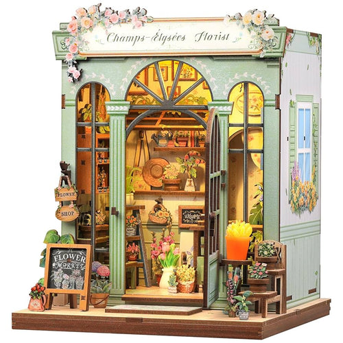 Champs-Élysées Flower Shop | Miniature House DIY