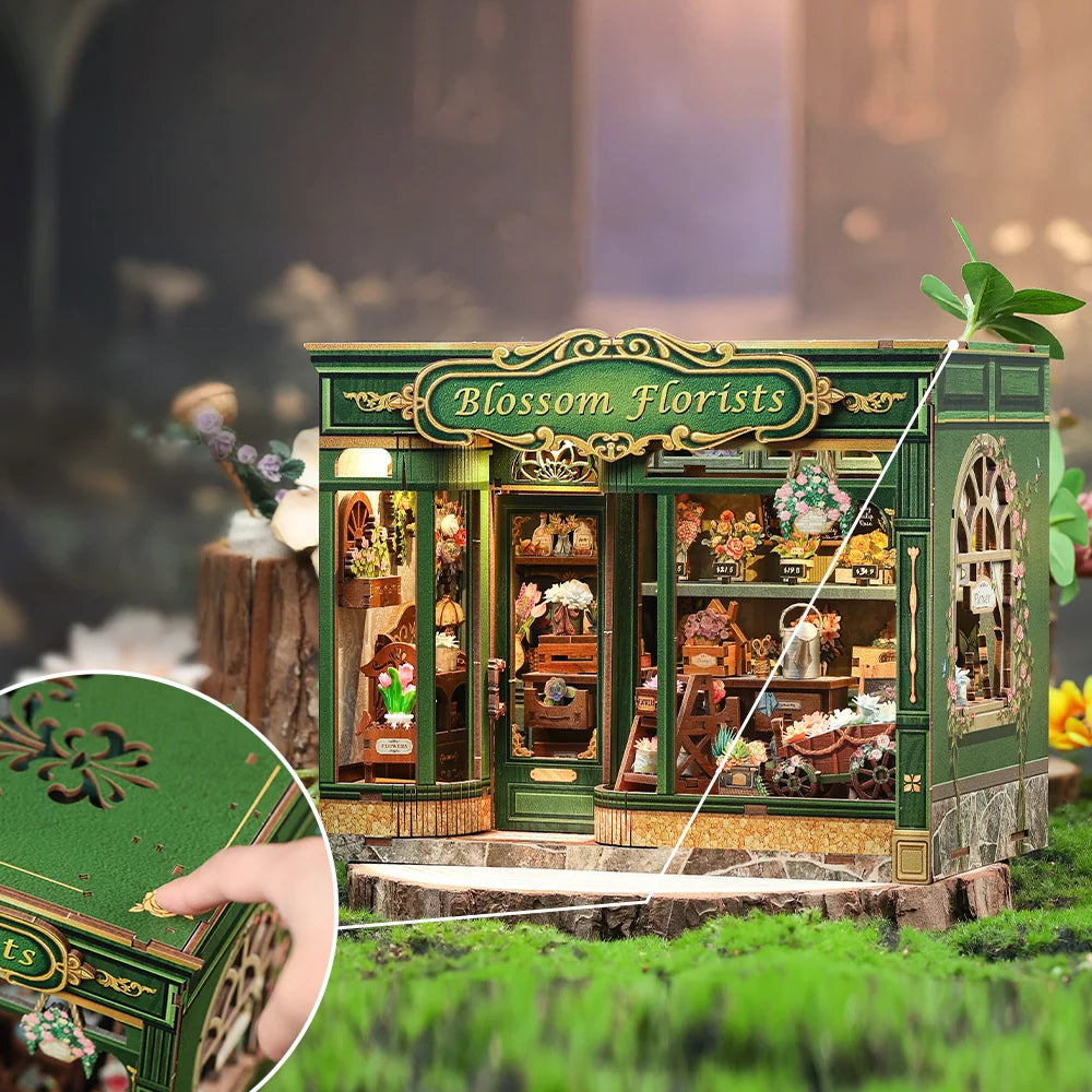 Enchanted Flower Shop | Miniature House DIY