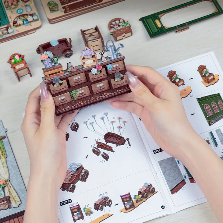 Enchanted Flower Shop | Miniature House DIY