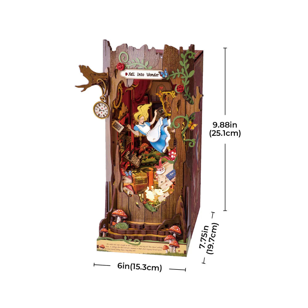Into Wonderland | Book Nook DIY