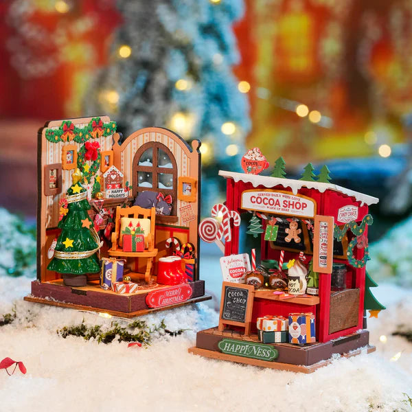 Hot Chocolate Shop | Enchanted Christmas | Miniature House DIY