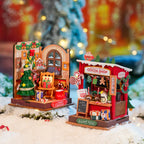 Hot Chocolate Shop | Enchanted Christmas | Miniature House DIY