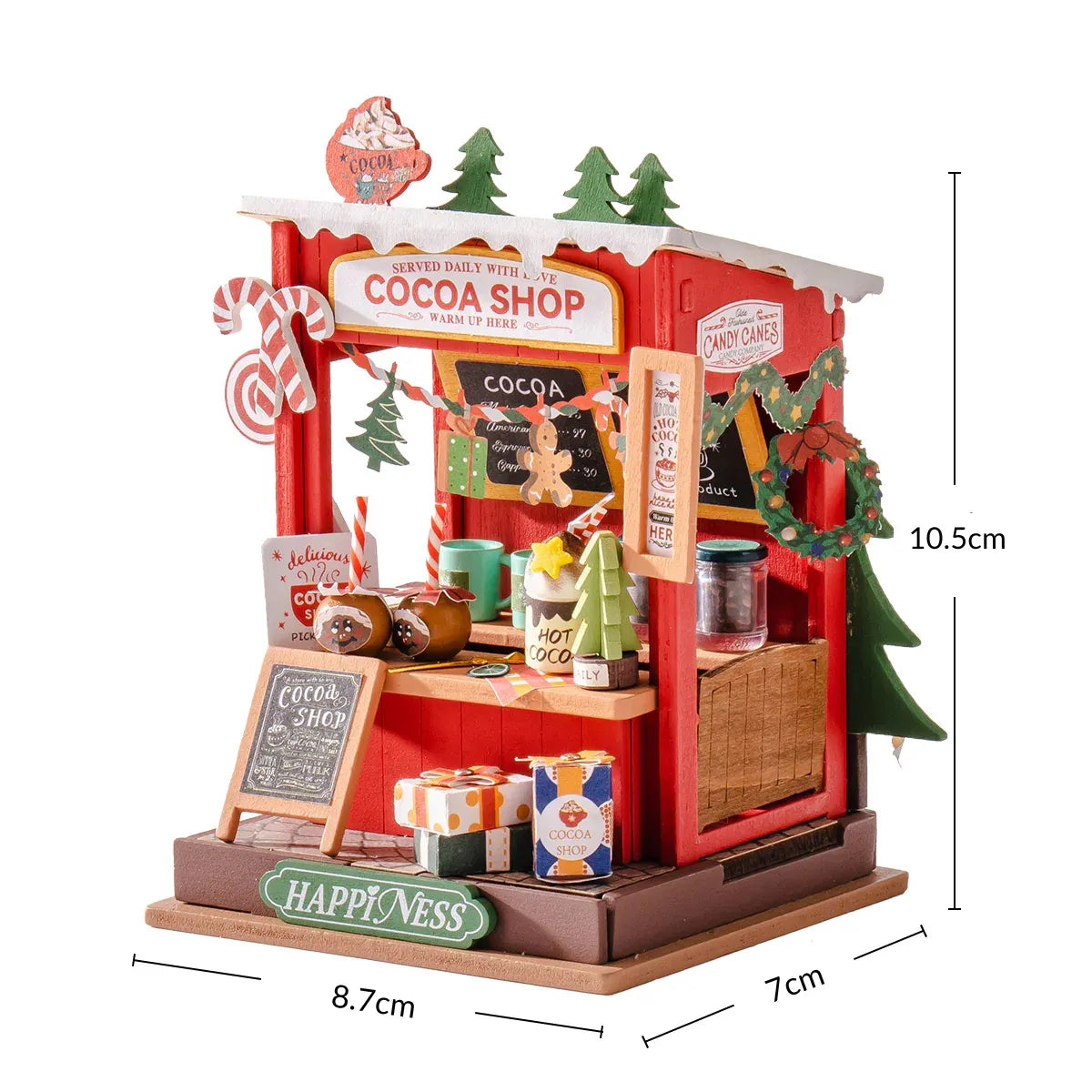 Hot Chocolate Shop | Enchanted Christmas | Miniature House DIY