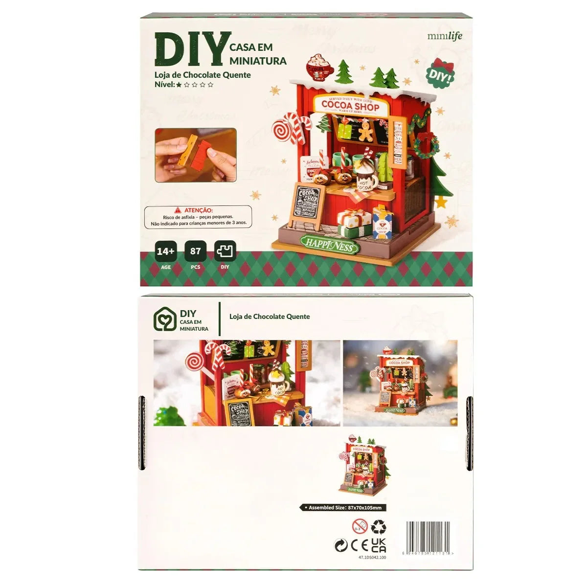 Hot Chocolate Shop | Enchanted Christmas | Miniature House DIY