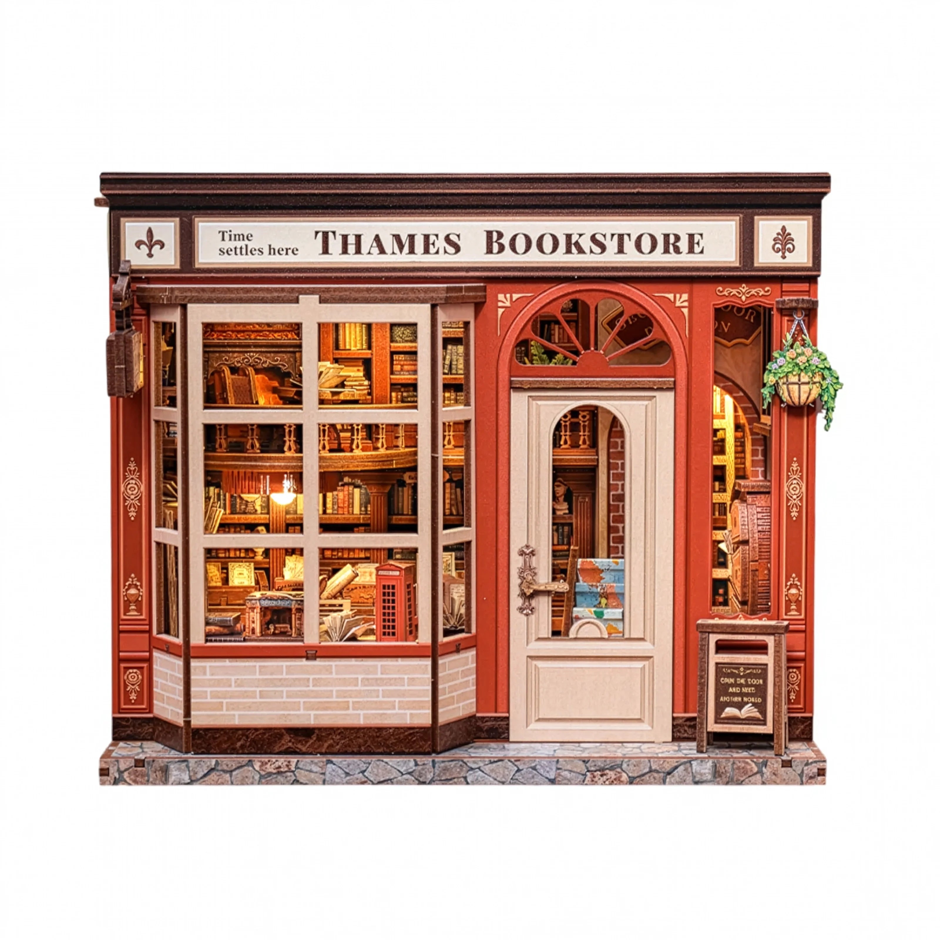 British Bookstore | Miniature House DIY