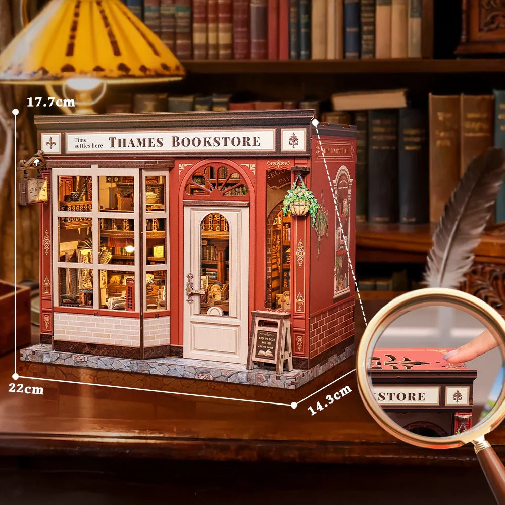 British Bookstore | Miniature House DIY