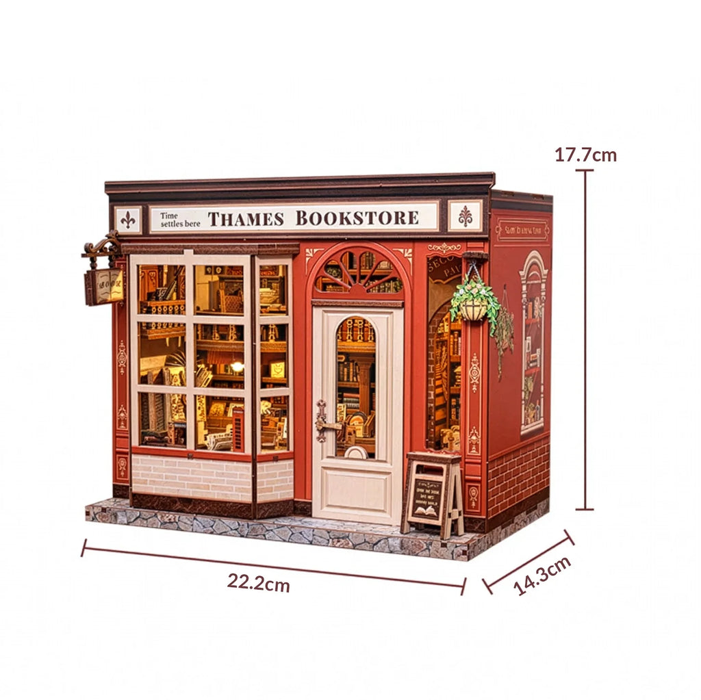 British Bookstore | Miniature House DIY