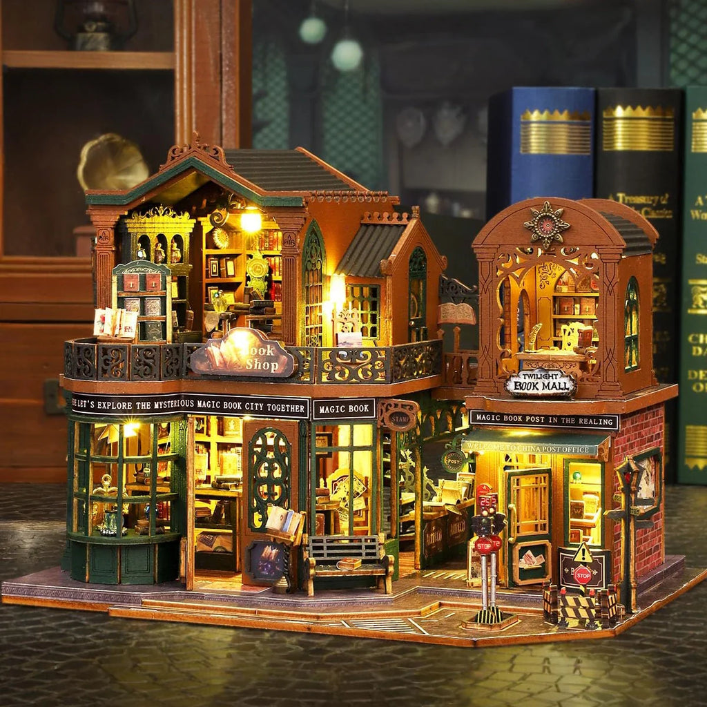 Twilight Bookstore | Miniature House DIY