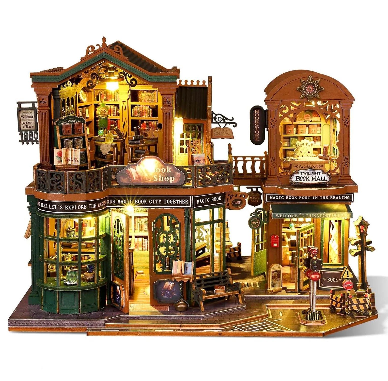 Twilight Bookstore | Miniature House DIY