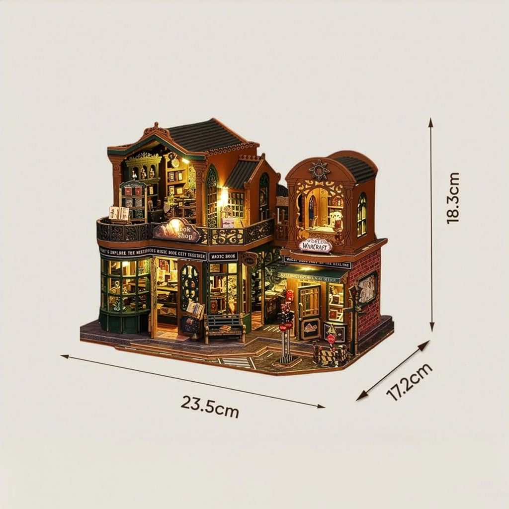 Twilight Bookstore | Miniature House DIY