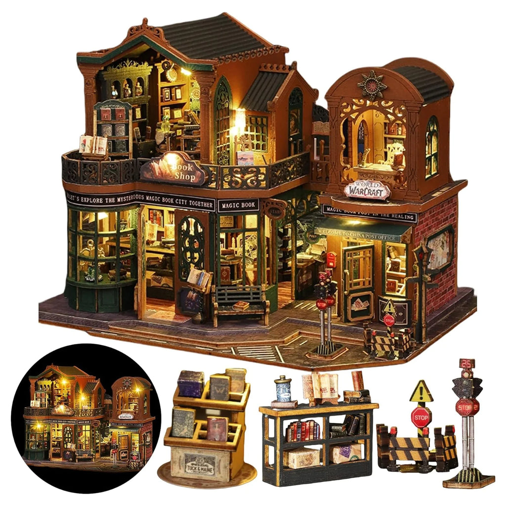 Twilight Bookstore | Miniature House DIY