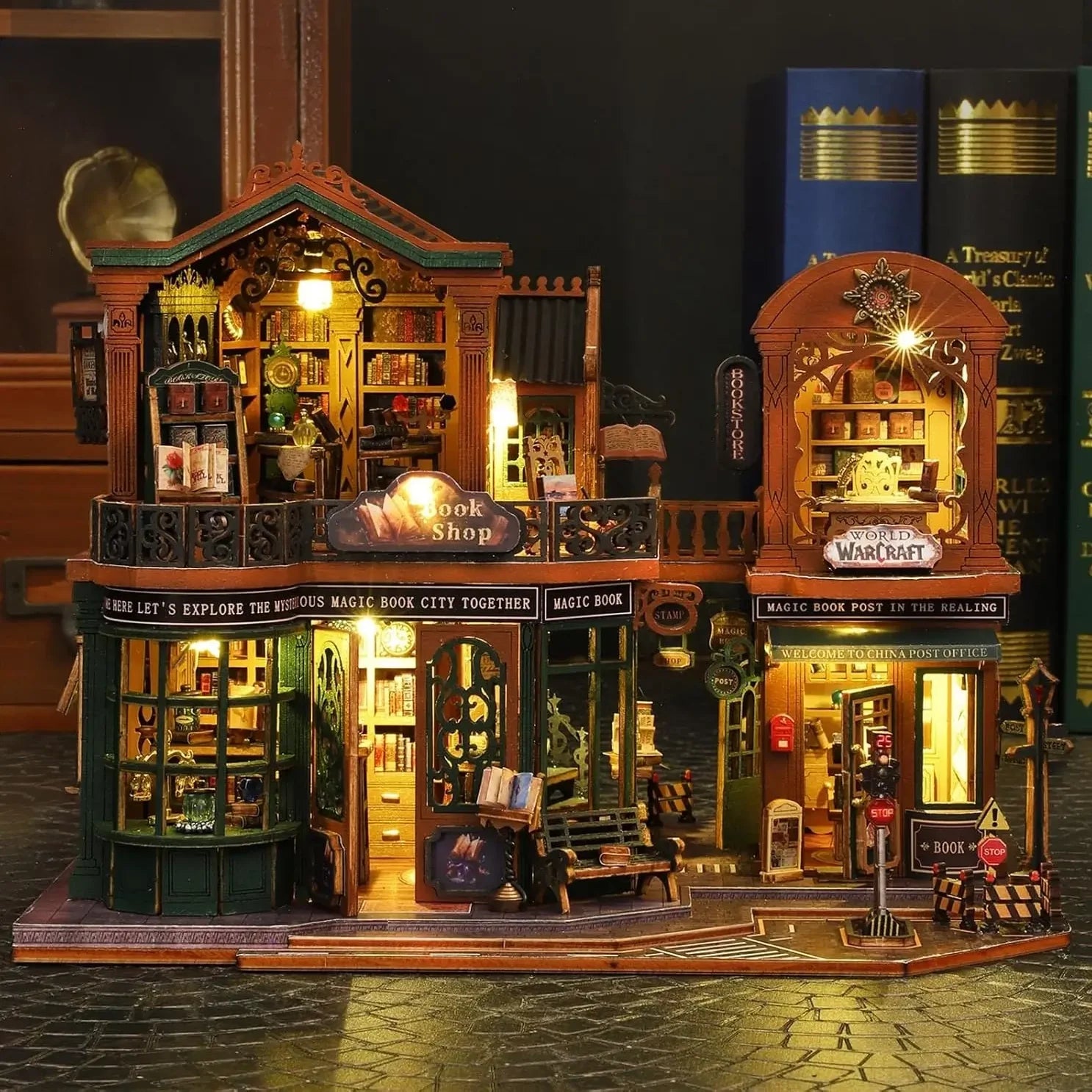 Twilight Bookstore | Miniature House DIY