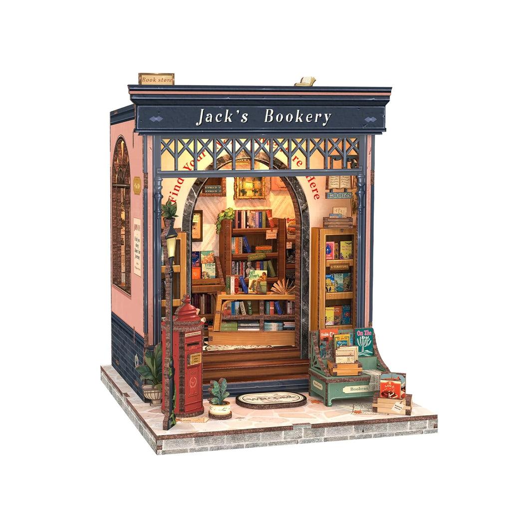 Jack’s Bookstore | Miniature House DIY