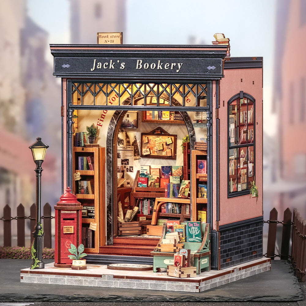 Jack’s Bookstore | Miniature House DIY