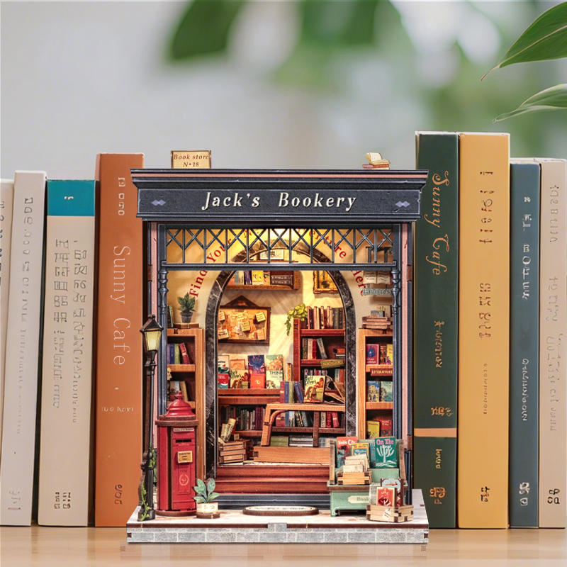Jack’s Bookstore | Miniature House DIY