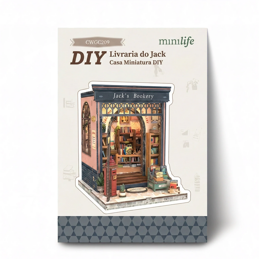 Jack’s Bookstore | Miniature House DIY
