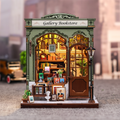 Bookstore & Art Gallery | Miniature House DIY