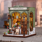Bookstore & Art Gallery | Miniature House DIY