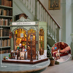 Bookstore & Art Gallery | Miniature House DIY