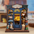 Traveler’s Journey Bookstore | Miniature House DIY