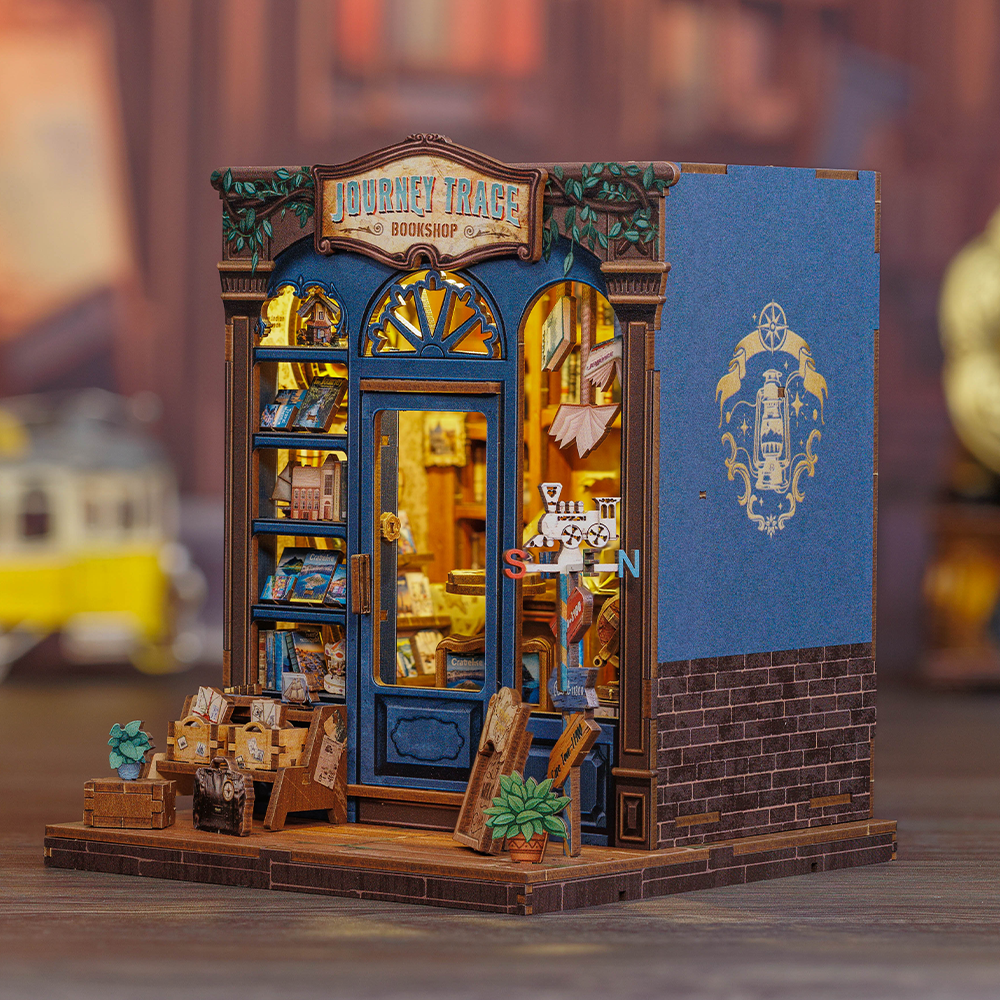Traveler’s Journey Bookstore | Miniature House DIY