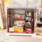 Nostalgic Bookstore | Miniature House DIY