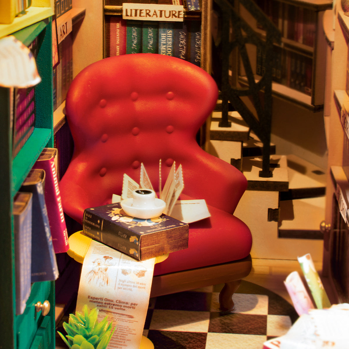 Shakespeare’s Bookshop | Book Nook DIY