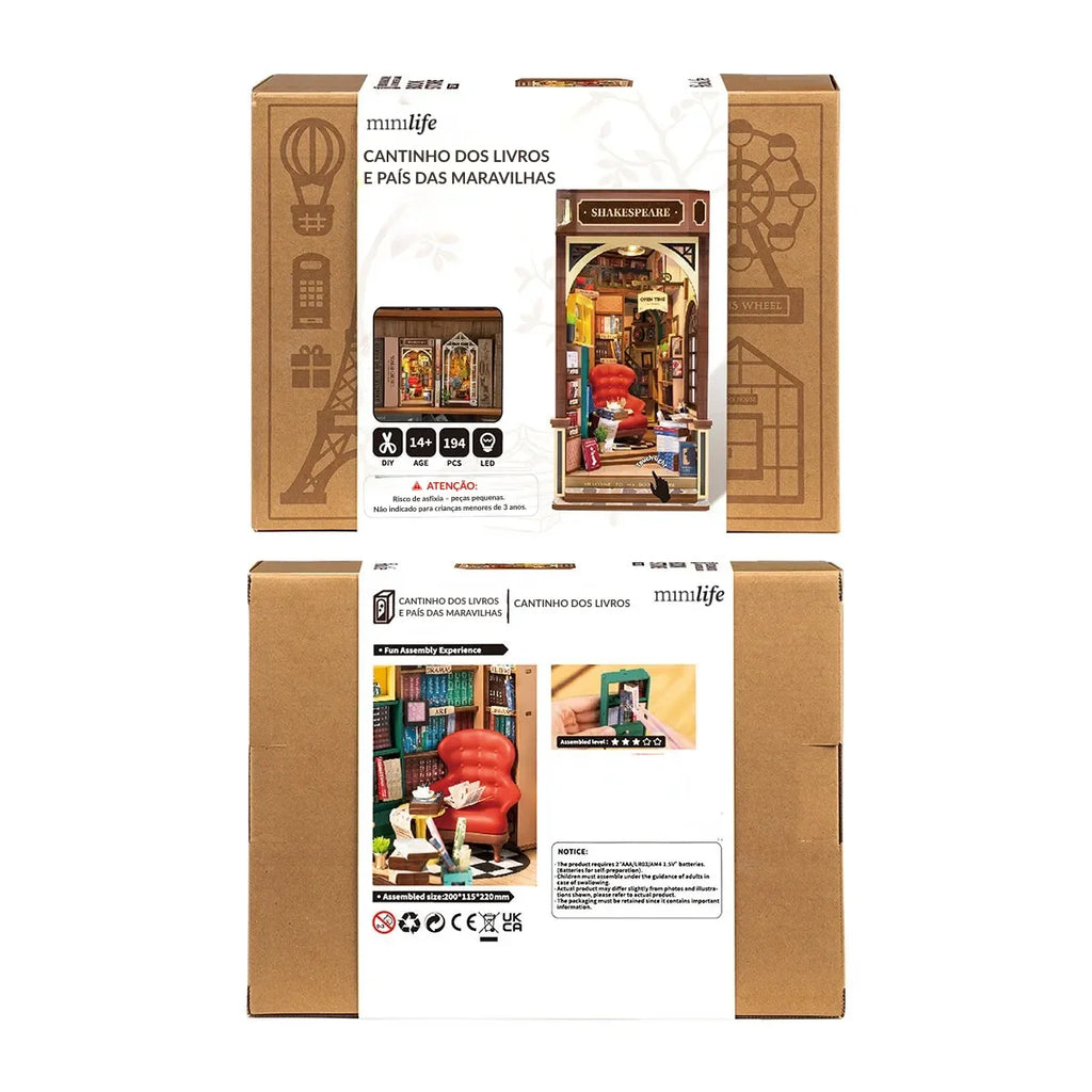 Shakespeare’s Bookshop | Book Nook DIY