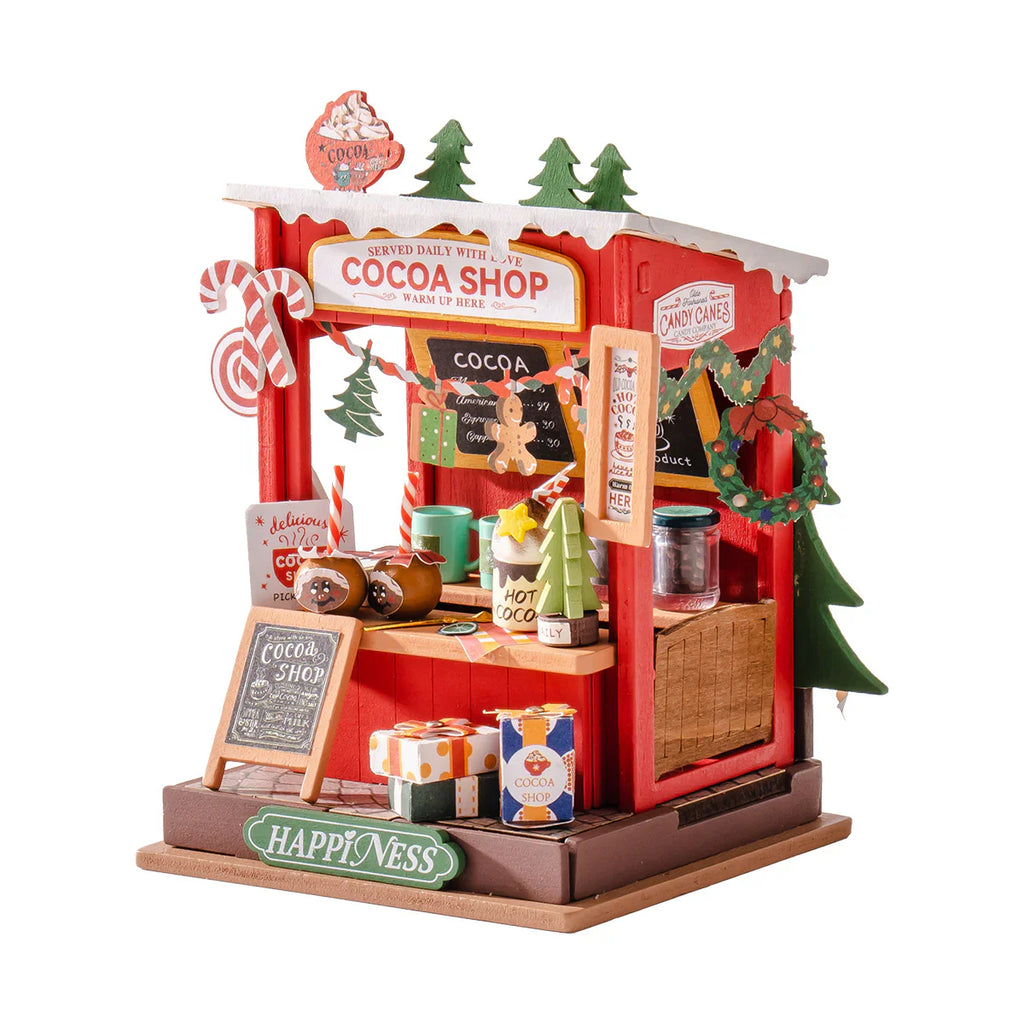 Hot Chocolate Shop | Enchanted Christmas | Miniature House DIY