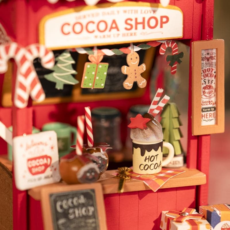 Hot Chocolate Shop | Enchanted Christmas | Miniature House DIY