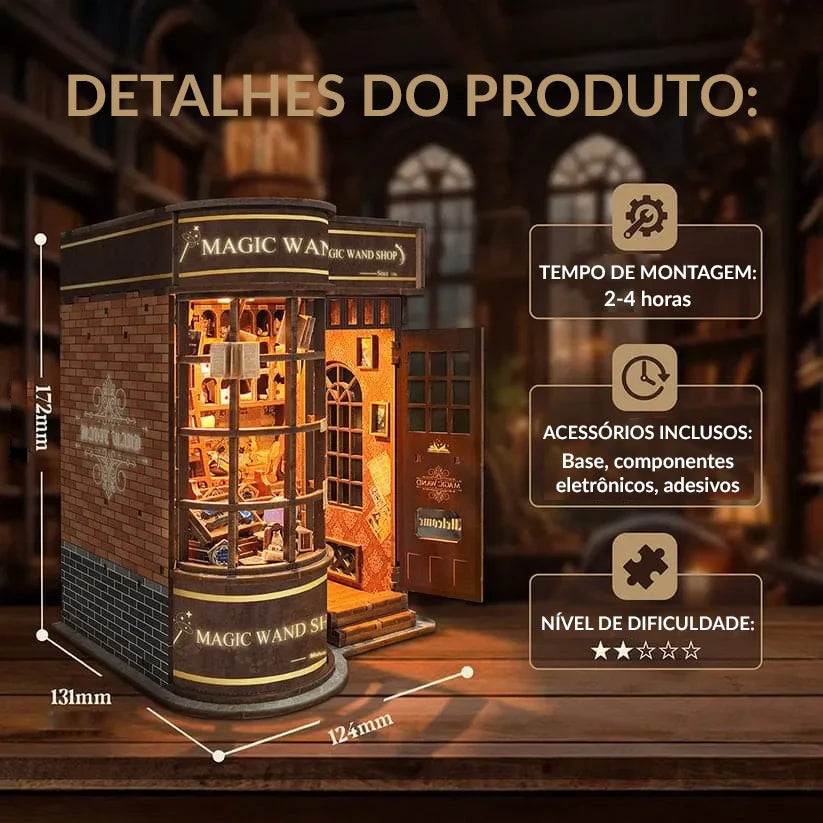 Magic Wand Shop | Book Nook DIY