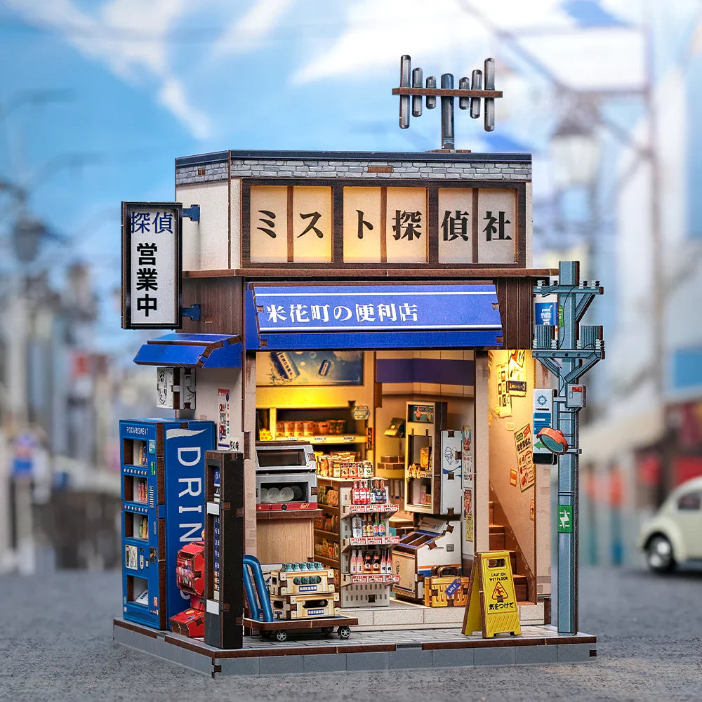 Beika-cho Japanese Convenience Store | Miniature House DIY
