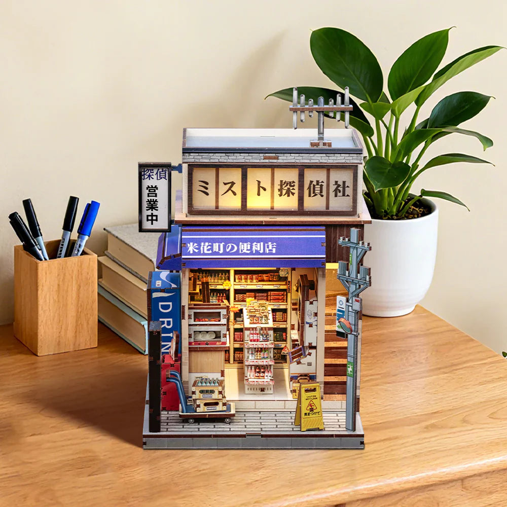 Beika-cho Japanese Convenience Store | Miniature House DIY