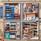 Beika-cho Japanese Convenience Store | Miniature House DIY