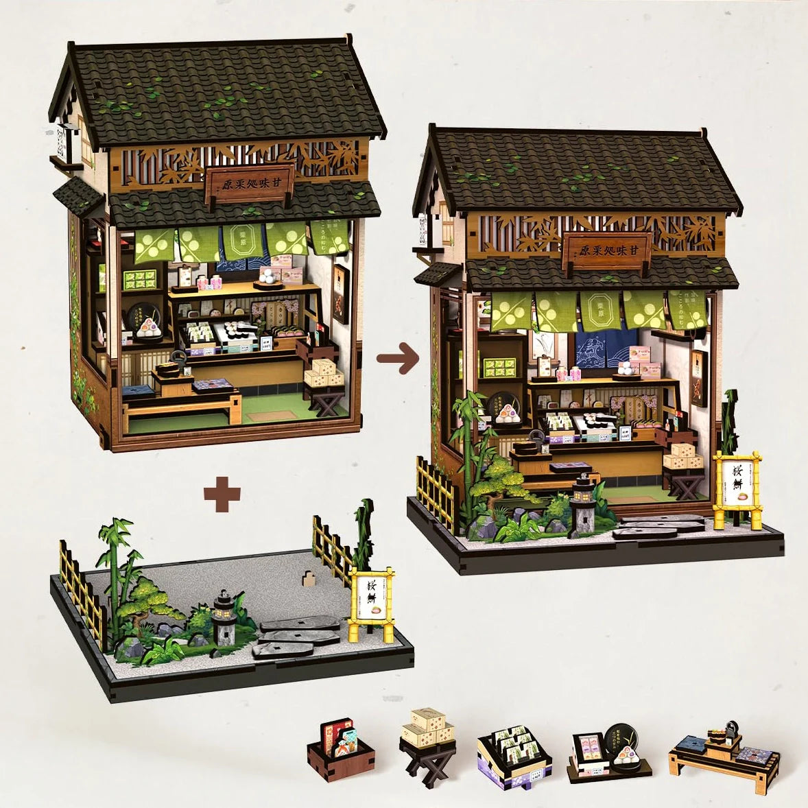Japanese Candy Shop | Miniature House DIY