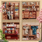 Japanese Kimono Shop | Miniature House DIY