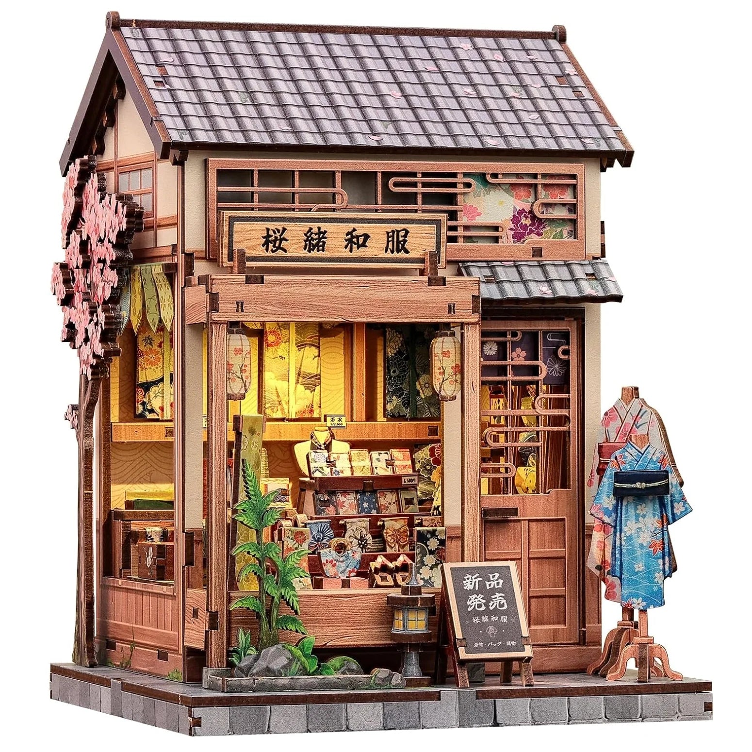 Japanese Kimono Shop | Miniature House DIY