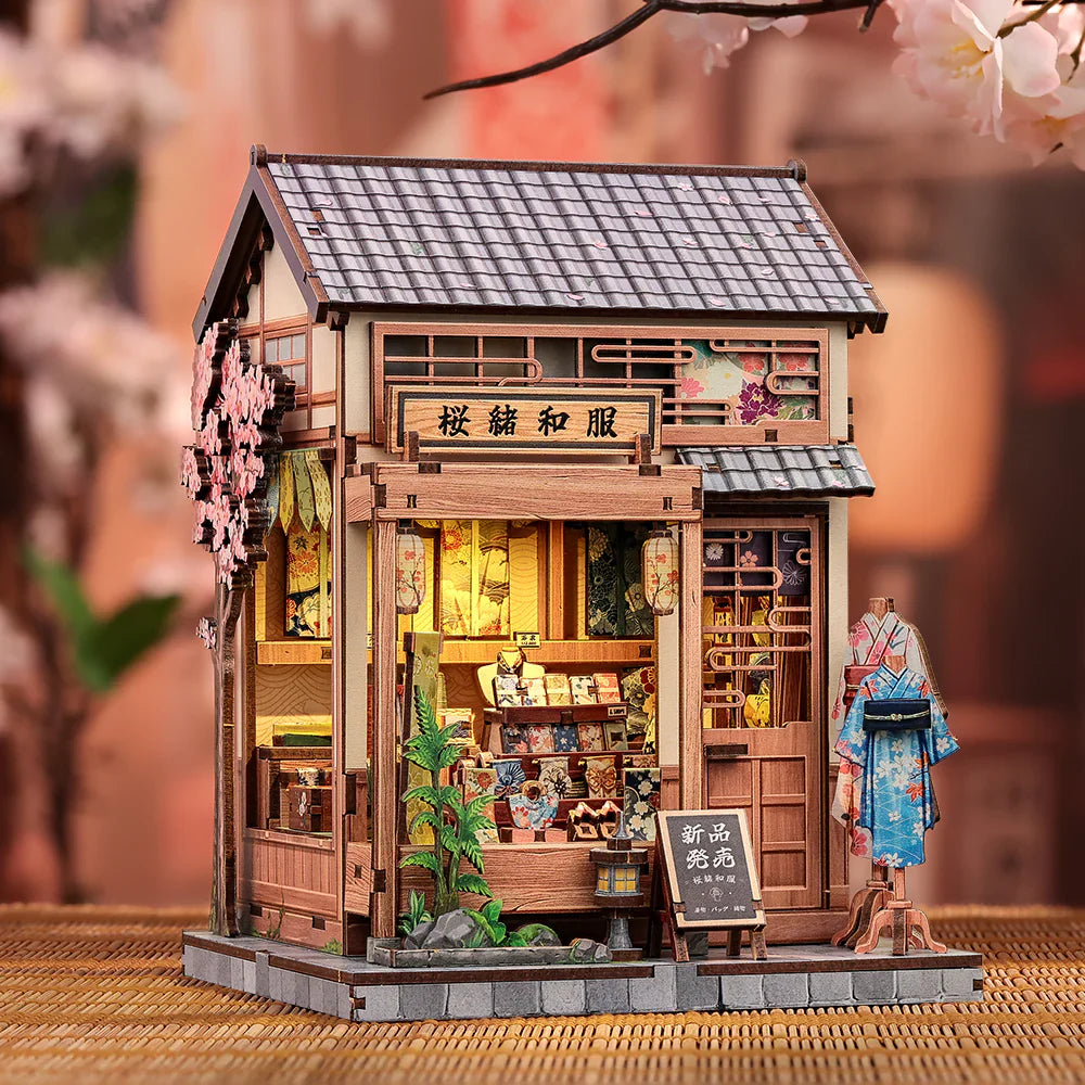 Japanese Kimono Shop | Miniature House DIY