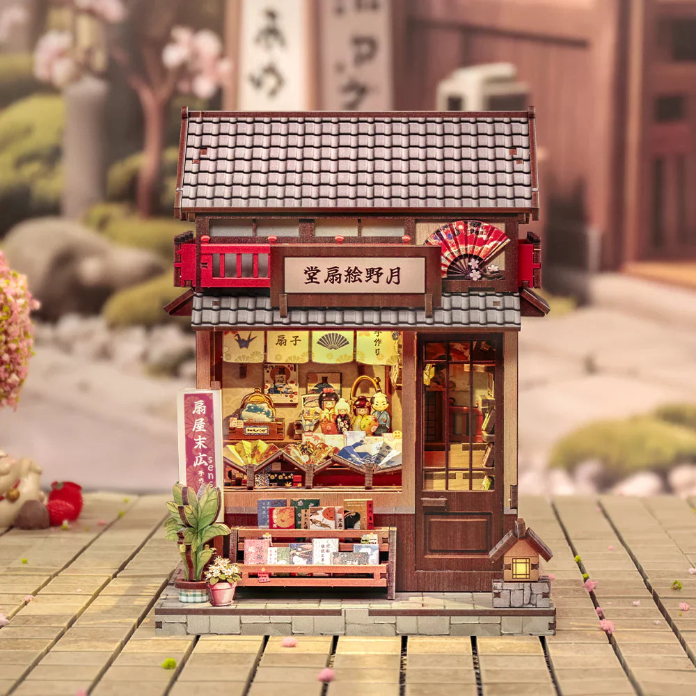 Japanese Fan Shop | Miniature House DIY