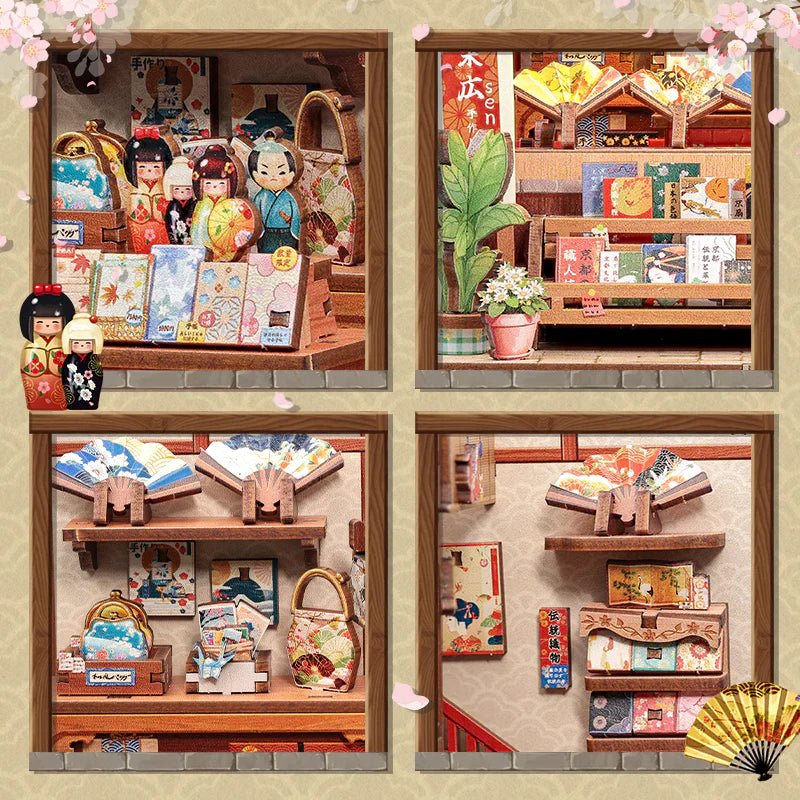 Japanese Fan Shop | Miniature House DIY