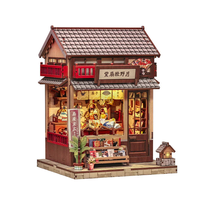 Japanese Fan Shop | Miniature House DIY