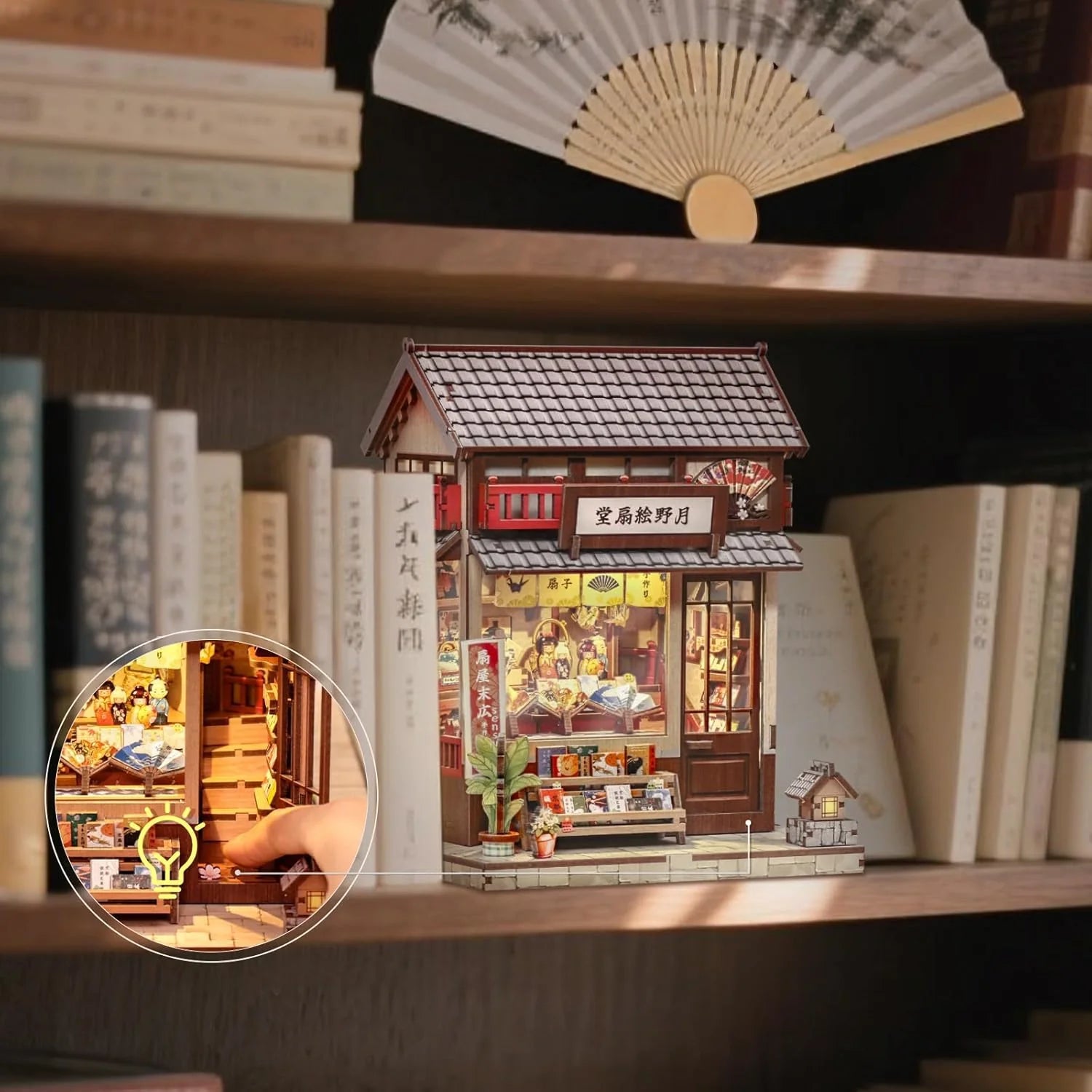 Japanese Fan Shop | Miniature House DIY