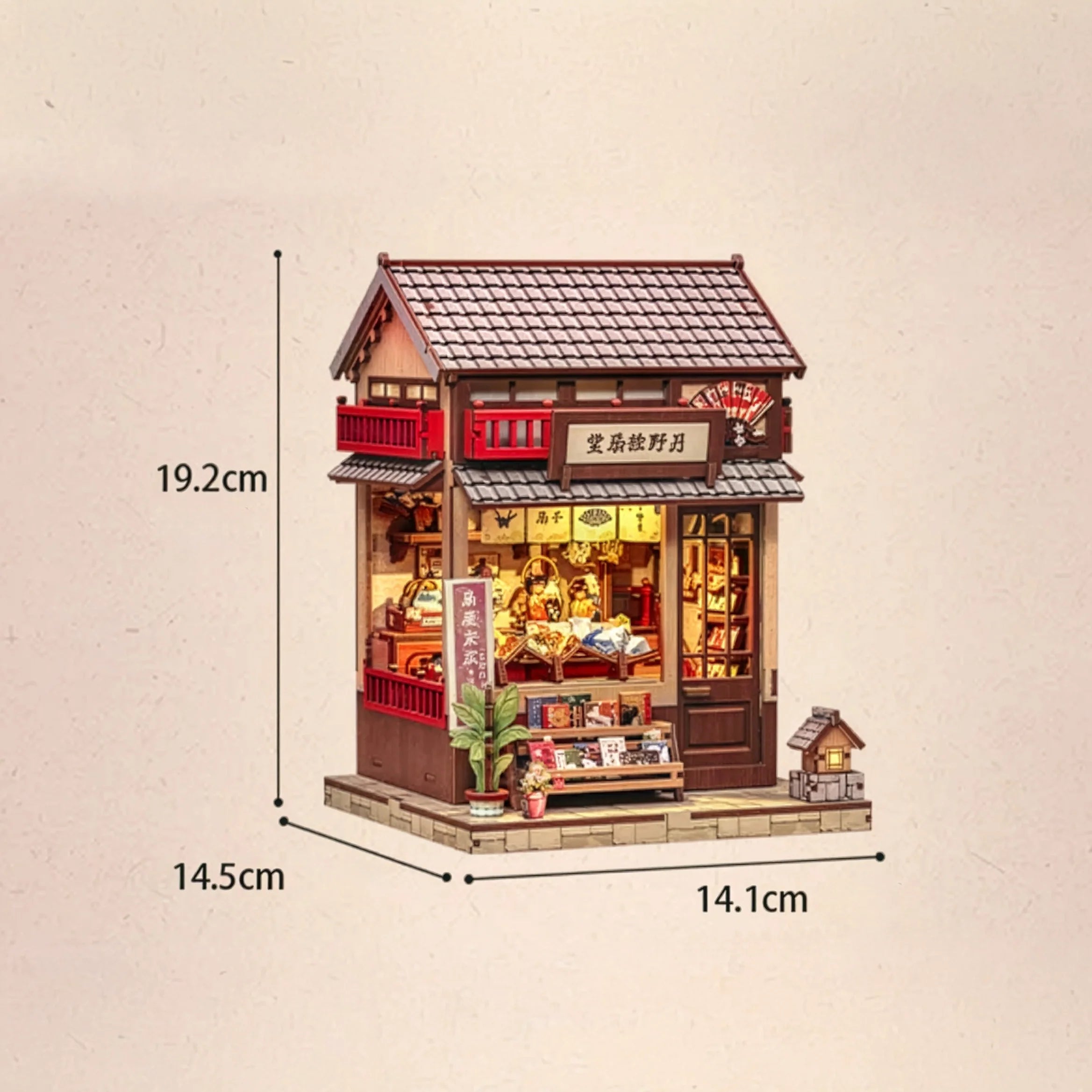 Japanese Fan Shop | Miniature House DIY