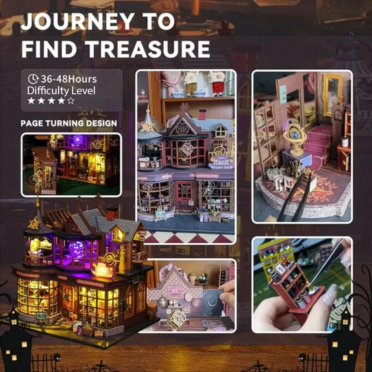 Magic Treasure House | Miniature House DIY