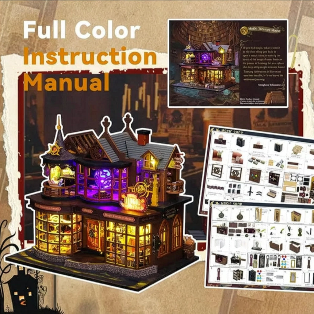 Magic Treasure House | Miniature House DIY