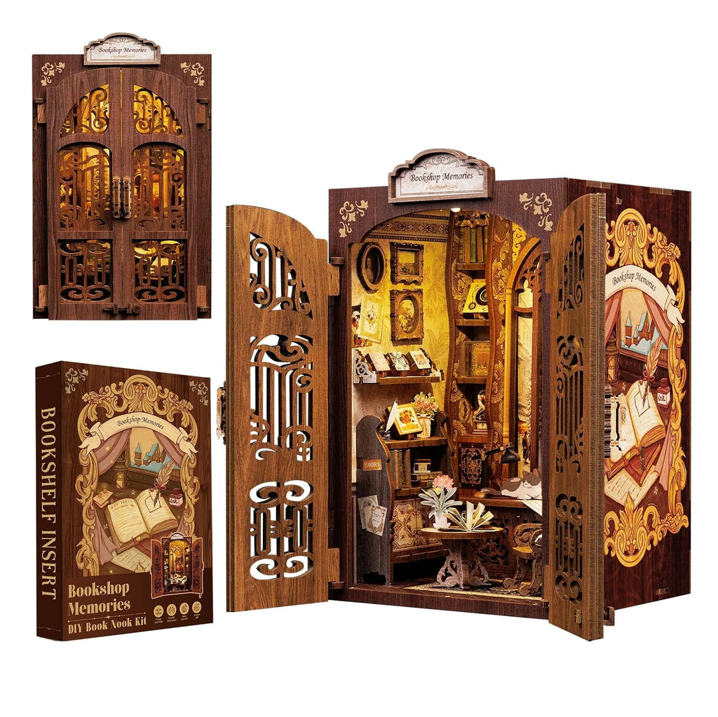 Memories of a Bookstore | Book Nook DIY